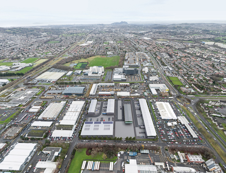 Capital Park Edinburgh  aerial image