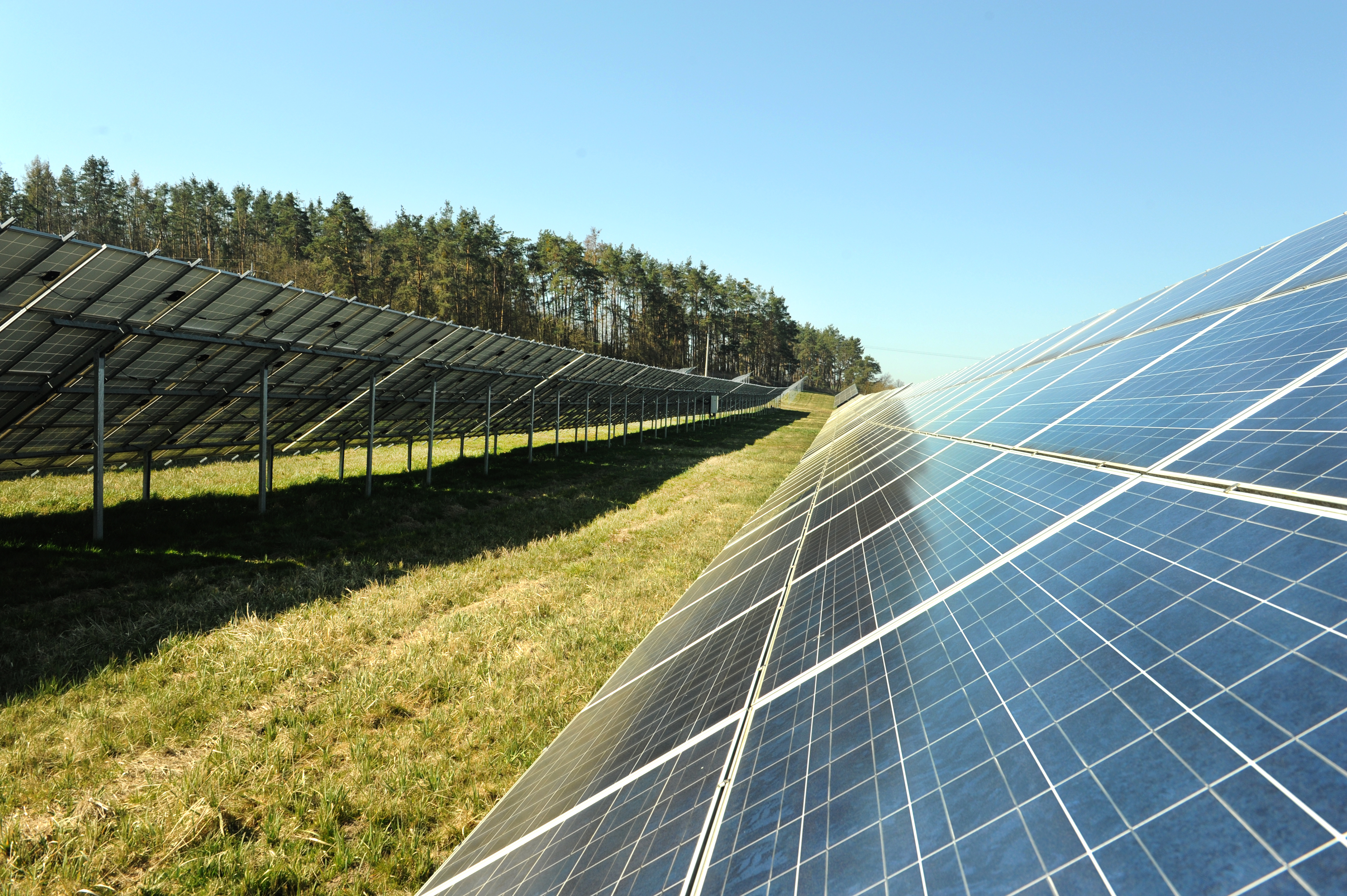 solar panels angled image
