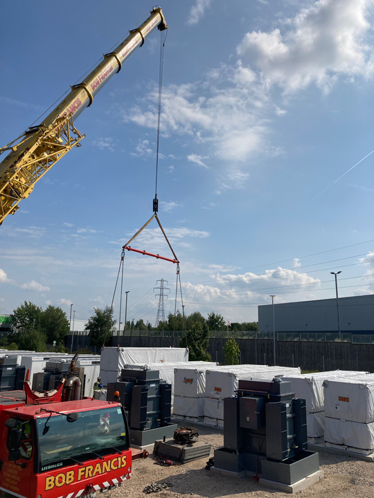 Skelmersdale construction site