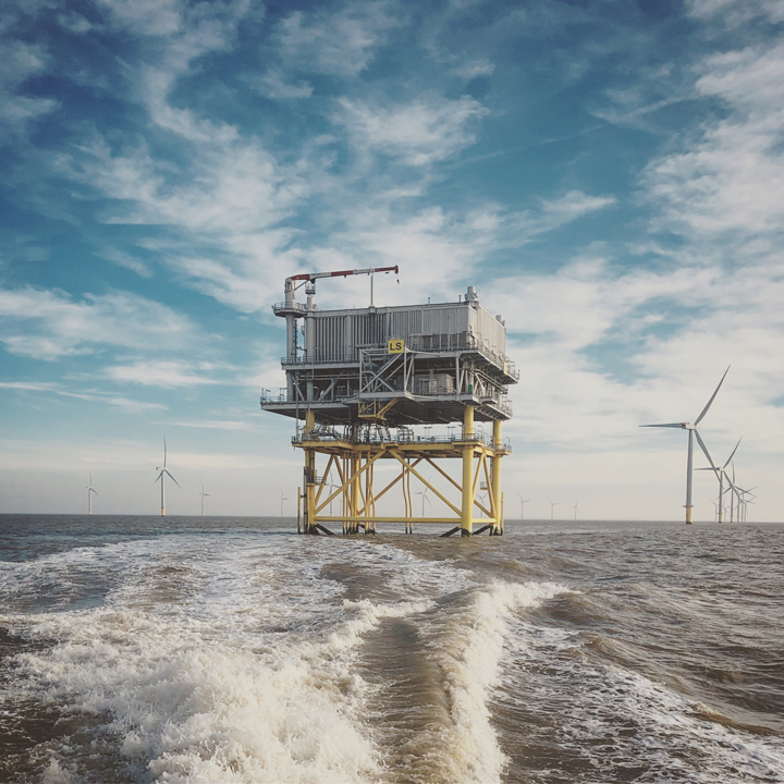 Image of Lincs offshore site