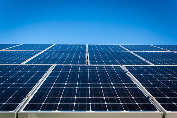 image of solar panels