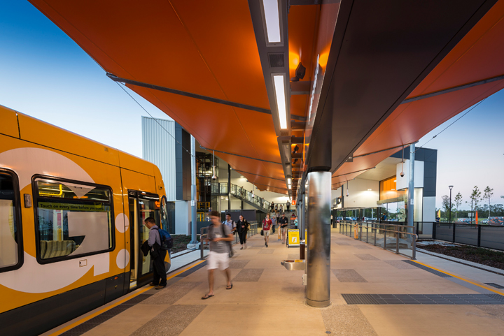 Gold Coast train platform