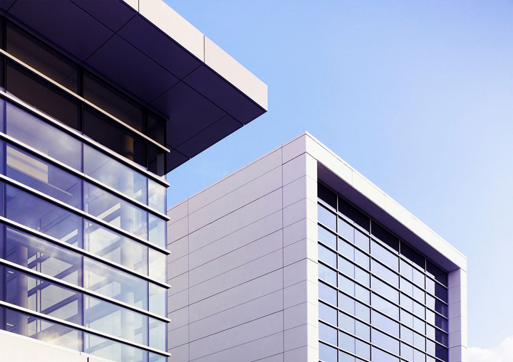 Durham Courthouse Exterior Glass Detail