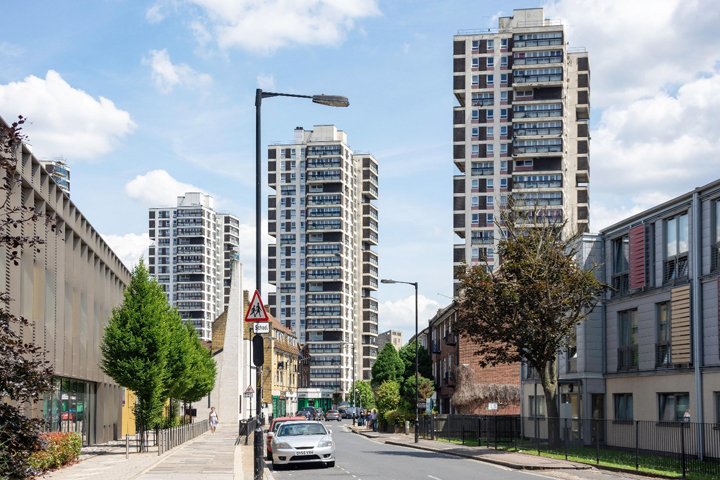Southwark blocks of flats