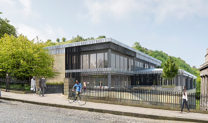 Greenside Blenheimplace external building