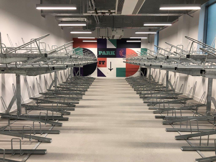 bicycle parking room